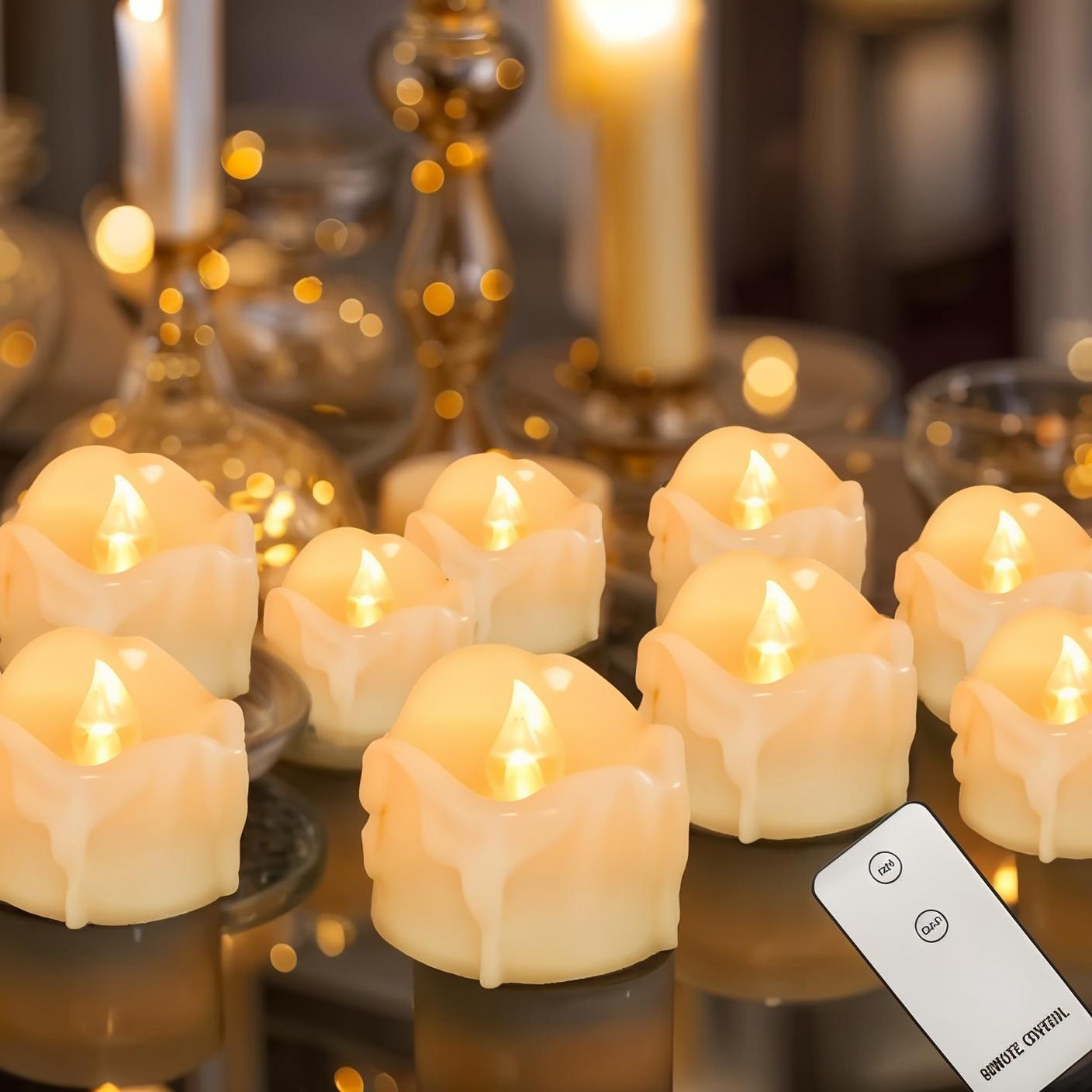 Candle Zero - Remote Timer Tea Lights Candles Battery
