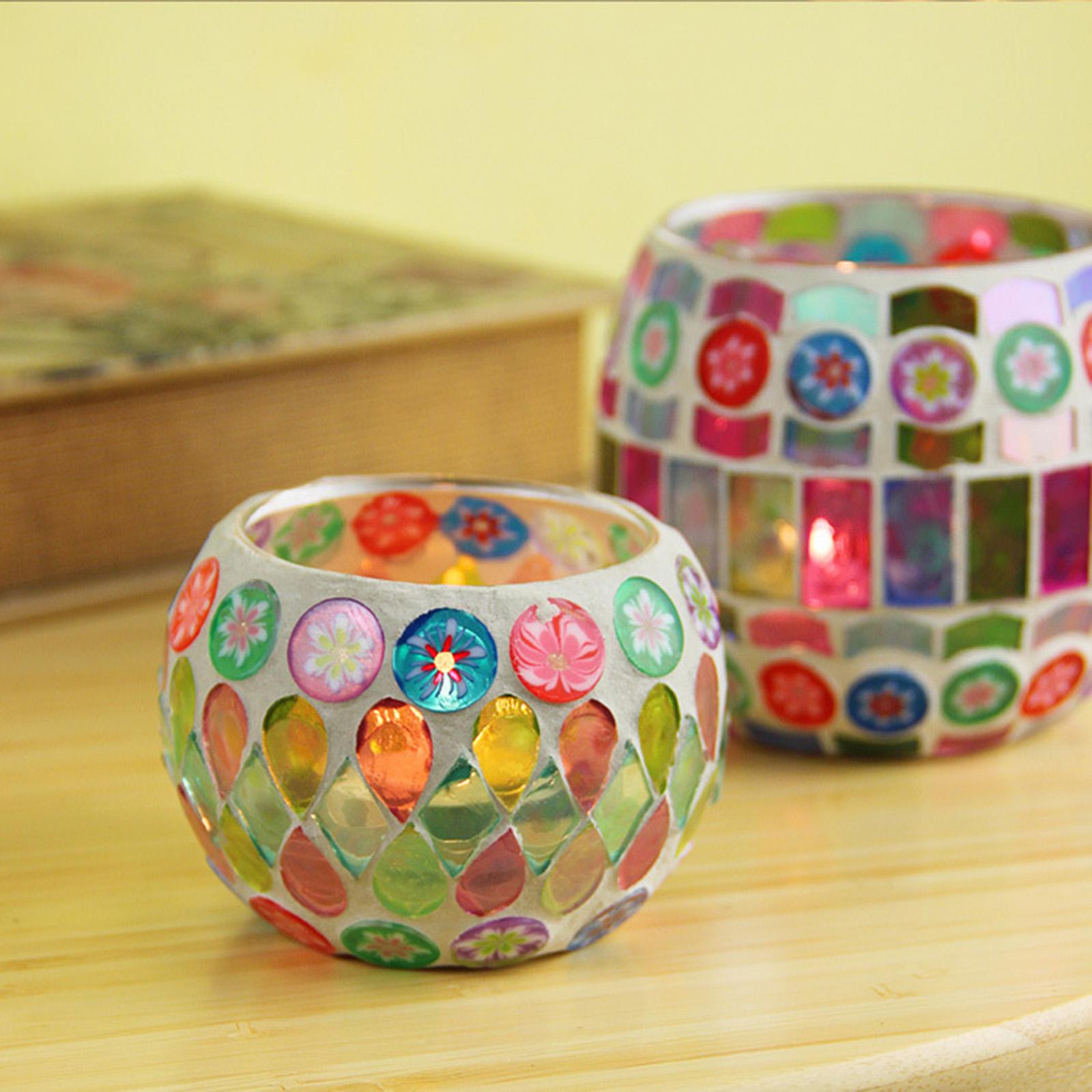 Candle Zero - Tealight Holder Glass Candle Holders Multicolor