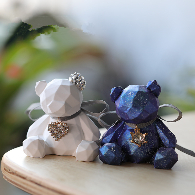 Candle Supplies In Bulk - 3D Stereo Bear Silicone Mold Diy