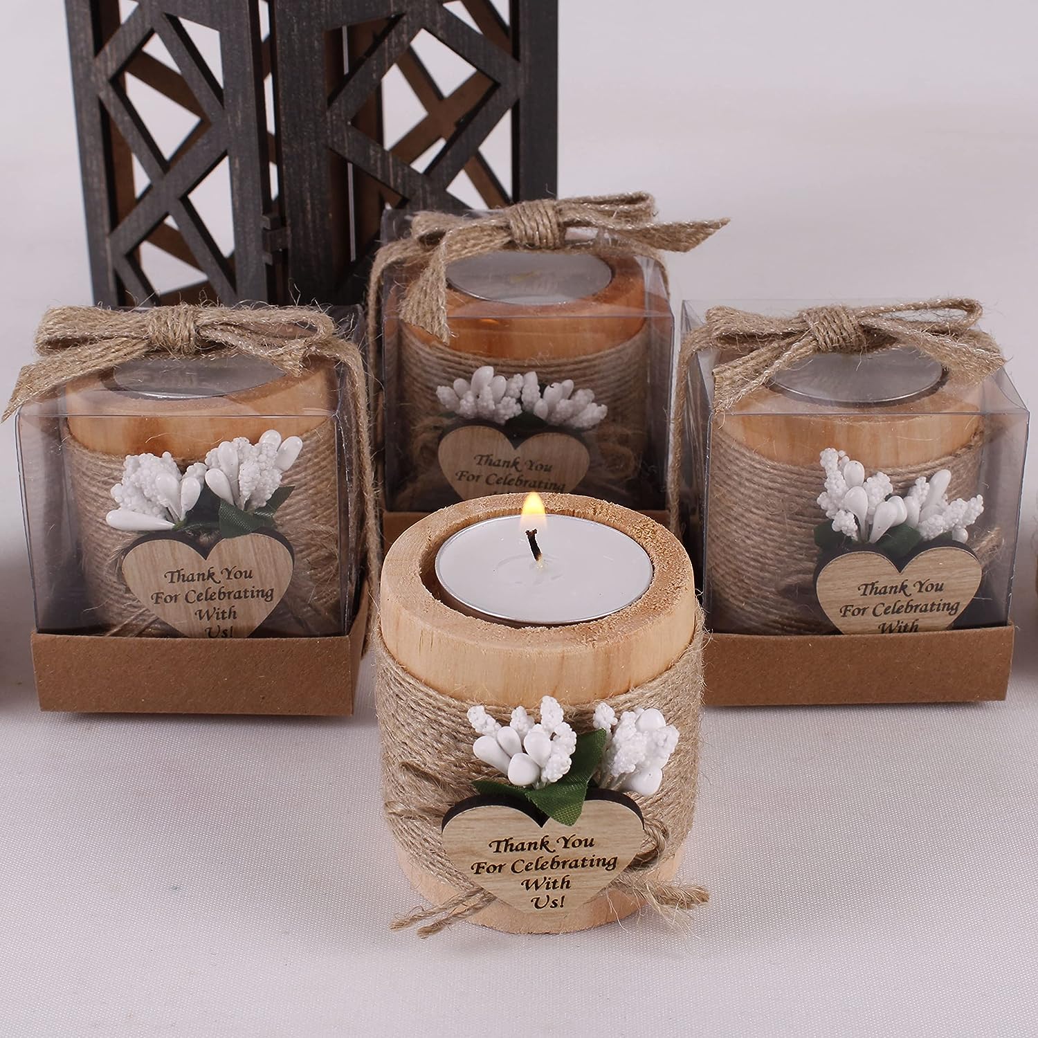 6/12/24PCS Guest Gift Candle f - Candle Zero recension och pris