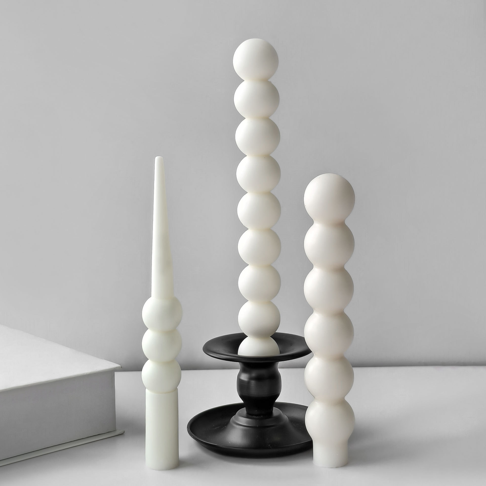 Geometric Long Rod Candle Mold - Candle Supplies In Bulk recension och pris