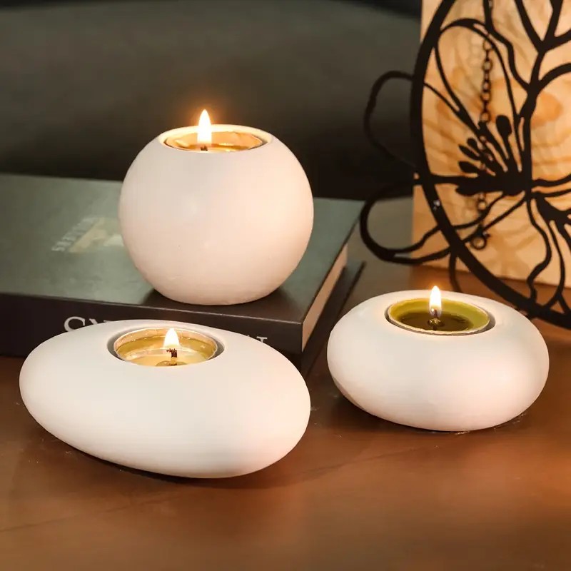 Tealight Candle Holder Resin S - Candle Zero recension och pris