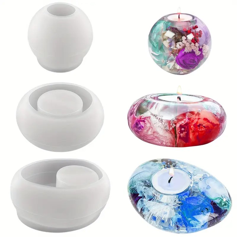 Tealight Candle Holder Resin S - Candle Zero recension och pris