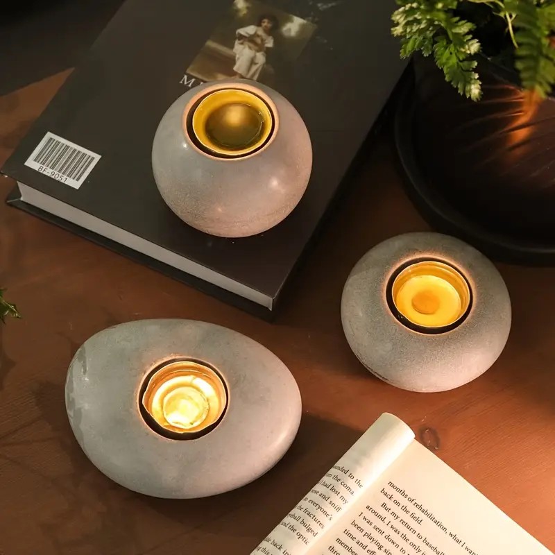 Tealight Candle Holder Resin S - Candle Zero recension och pris