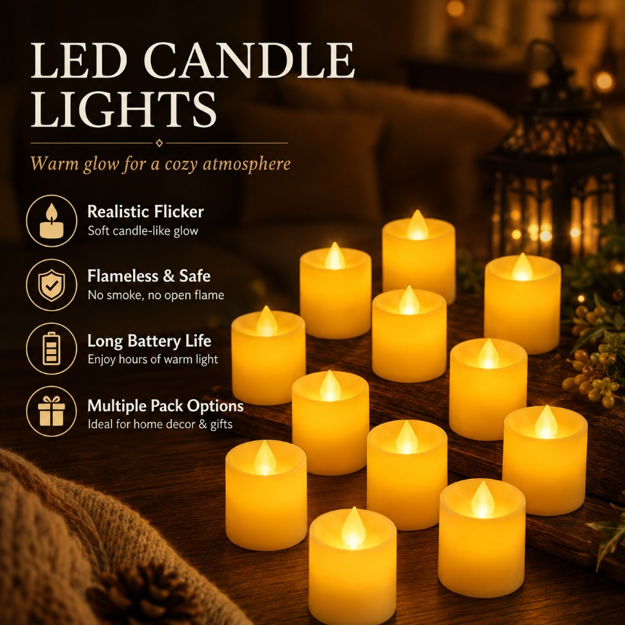Battery Powered Flameless LED  - Candle Zero recension och pris