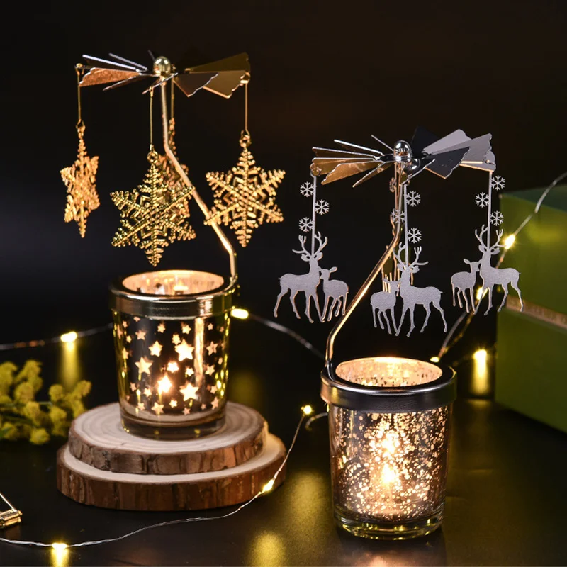 Hot Rotating Candle Stick Hold - Candle Zero recension och pris